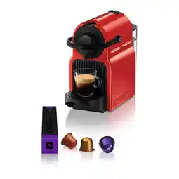 Krëfel Nespresso Koffiemachine Inissia Ruby Red aanbieding