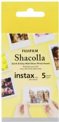 Krëfel Shacolla fotopanelen voor instax mini - 5 stuks aanbieding