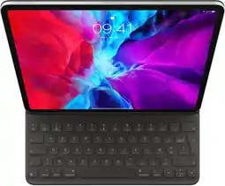 Krëfel Smart toetsenbordcover voor iPad Pro (2020) 12,9 - Zwart aanbieding