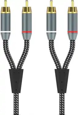 Krëfel 2x RCA-kabel (Male - Male) - 1,5 m aanbieding