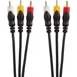 Krëfel 3RCA-kabel naar 3RCA-kabel - 2m aanbieding