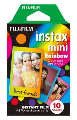 Krëfel instax Mini Rainbow - 10 vellen aanbieding