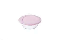 Krëfel Rond, glazen potje met roze deksel aanbieding