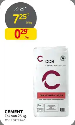 Brico Cement aanbieding