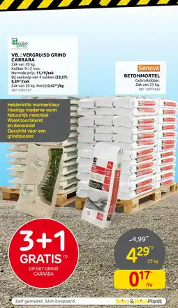 Brico Betonmortel aanbieding