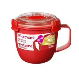 Krëfel Soepmok - Microwave - Rood - 585 ml aanbieding