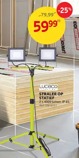 Brico Straler op Statief aanbieding