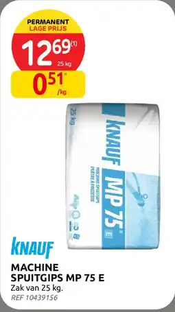Brico Machine Spuitgips MP 75 E aanbieding
