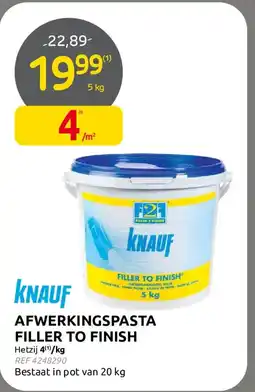Brico Afwerkingspasta Filler To Finish aanbieding