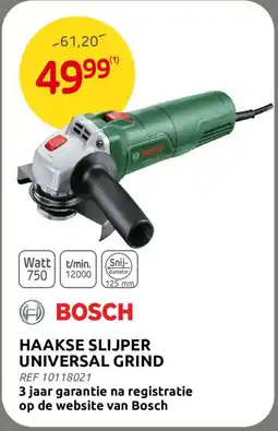 Brico Haakse Slijper Universal Grind aanbieding