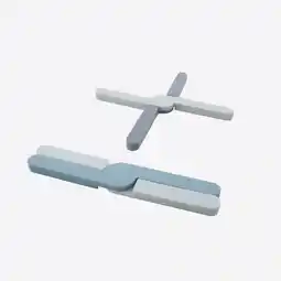 Krëfel OPVOUWBARE PANONDERZETTER UIT SILICONE GRIJS OF BLAUW aanbieding