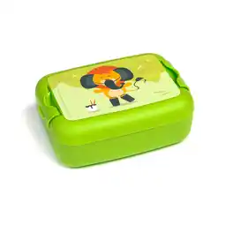 Krëfel Amuse Plus Clip Lunchbox Animal Carnival Small groen 16,5x12x6cm aanbieding