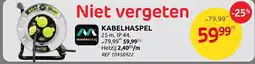Brico Kabelhaspel aanbieding