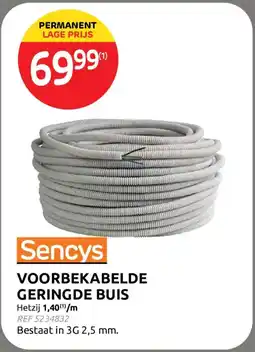 Brico Voorkbekabelde Geringde Buis aanbieding