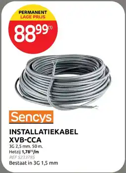 Brico Installatiekabel XVB-CCA aanbieding