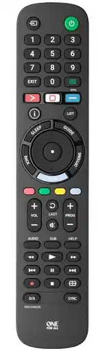 Krëfel Afstandsbediening Sony TV URC 4912 - Zwart aanbieding