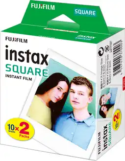 Krëfel instax SQUARE instant film - 2 x 10 vellen aanbieding