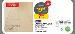 Brico Laminaatvloer Emotion aanbieding