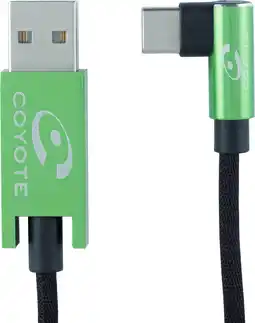Krëfel Gebogen USB naar USB C-data- en laadkabel voor Coyote UP - 1,2 m aanbieding