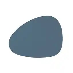 Krëfel Placemat Pebble - Imitatieleer - Blauw aanbieding