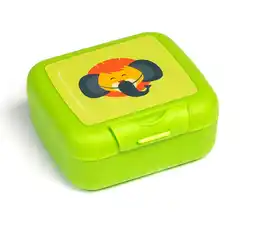 Krëfel Amuse Plus Clip Snackbox Animal Carnival groen 11x8x4 cm aanbieding