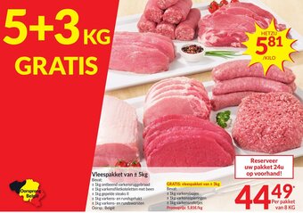 Intermarché Vleespakket van 5kg aanbieding