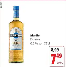 Colruyt Martini Floreale 0,5 % vol aanbieding