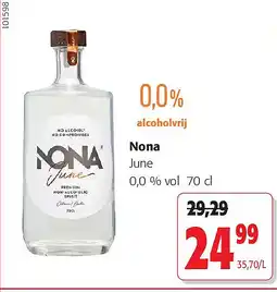 Colruyt Nona June 0,0 % vol aanbieding