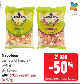 Colruyt Napoleon Lempur aanbieding
