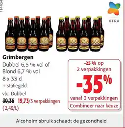 Colruyt Grimbergen Dubbel aanbieding