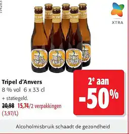 Colruyt Tripel d’Anvers 8 % vol aanbieding