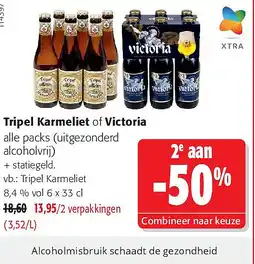 Colruyt Tripel Karmeliet 8,4 % vol aanbieding