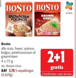 Colruyt Bosto Brown Orzo aanbieding