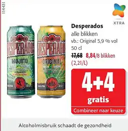 Colruyt Desperados Original 5,9 % vol aanbieding