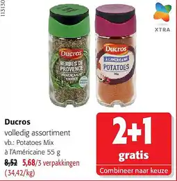 Colruyt Ducros Potatoes Mix à l’Américaine aanbieding