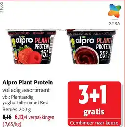 Colruyt Alpro Plant Protein Plantaardig yoghurtalternatief Red Berries aanbieding