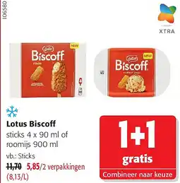 Colruyt Lotus Biscoff Sticks aanbieding