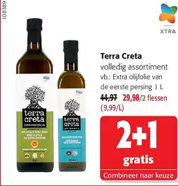 Colruyt Terra Creta Extra olijfolie van de eerste persing aanbieding