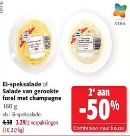 Colruyt Ei-speksalade aanbieding