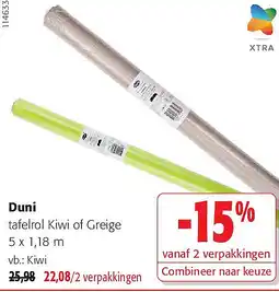 Colruyt Duni Kiwi aanbieding