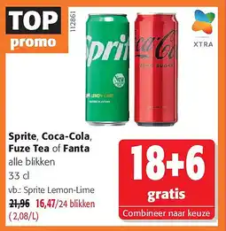 Colruyt Sprite Lemon-Lime aanbieding