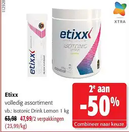 Colruyt Etixx Isotonic Drink Lemon aanbieding