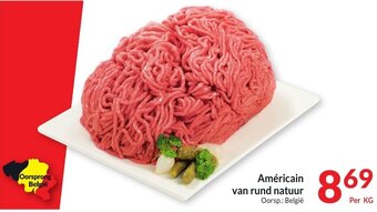 Intermarché Americain van rund natuur aanbieding