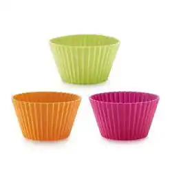 Krëfel Cupcakevorm *6 - Silicone - Ø 7cm aanbieding