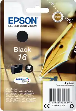 Krëfel 16 Black DURABrite Ultra Ink inktpatroon aanbieding