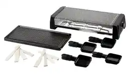 Krëfel Steengrill-grill-raclette 2-in-1 DO1003G aanbieding