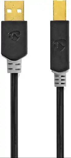 Krëfel USB A (Male) naar USB B (Male)-kabel - 3m aanbieding