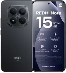 Krëfel Redmi Note 15 Pro+ 5G 256GB - Zwart aanbieding