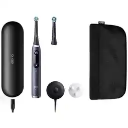 Krëfel Elektrische tandenborstel iO9S Zwart onyx (+1refills) + Soft Pouch aanbieding