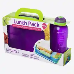 Krëfel LUNCH PACKS LUNCHBOX SNACK ATTACK DUO & DRINKFLES 330ML aanbieding
